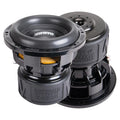 10″ Woofer, 2000W RMS/4000W MAX, Dual 2 Ohm