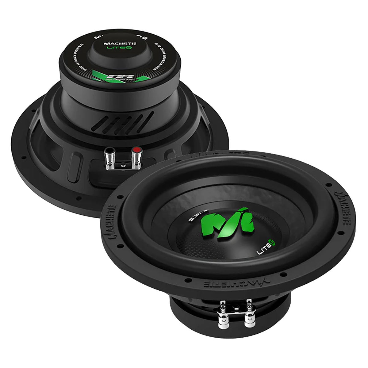 Machete 10″ Woofer, 300W RMS/600W Max, Dual 2 Ohm