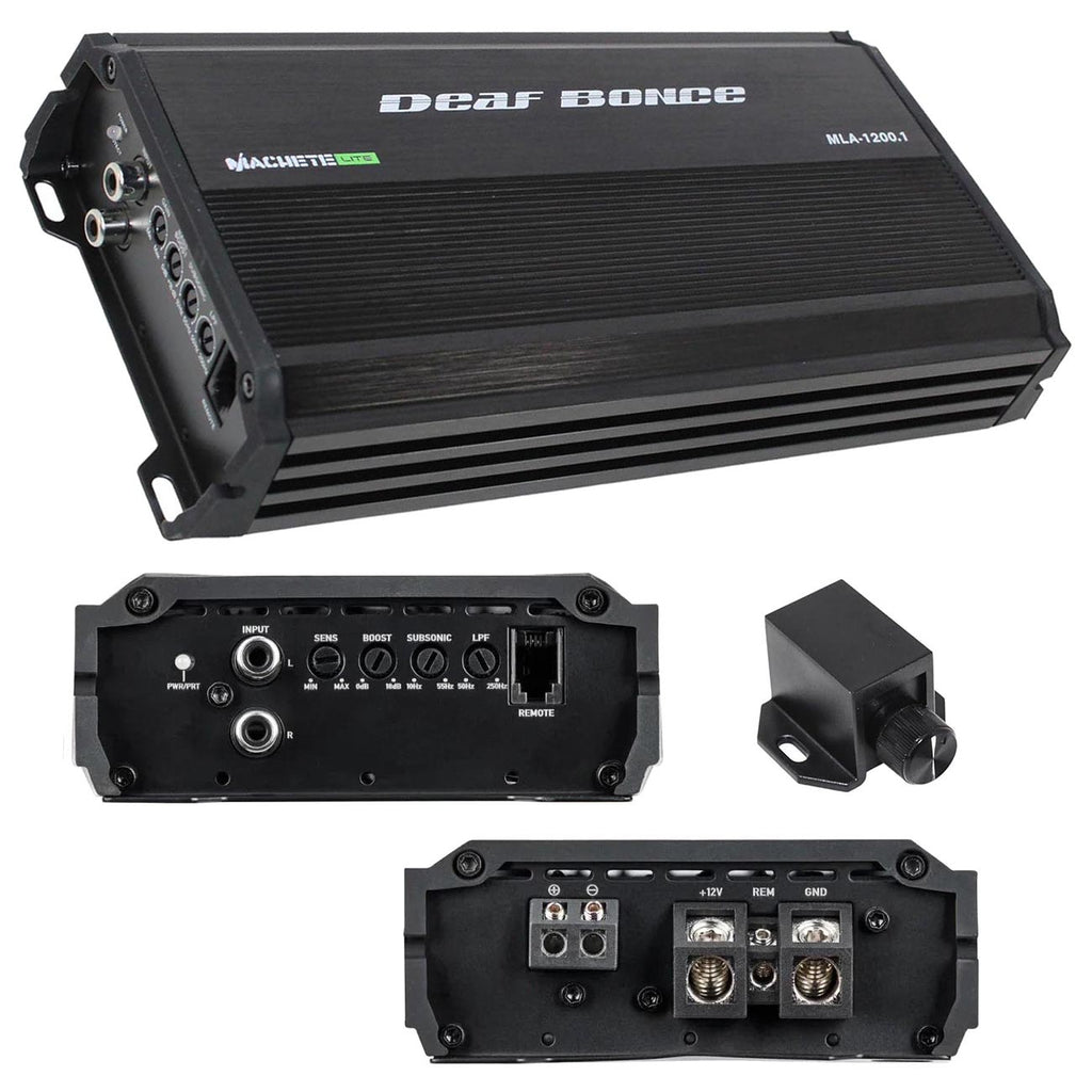 Deaf Bonce Machete Monoblock Amplifier, 1200W