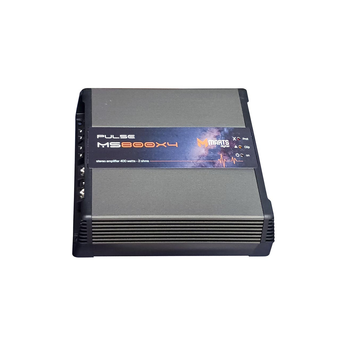 Marts Compact Digital Pulse 4 Channel Amplifier, 800W RMS
