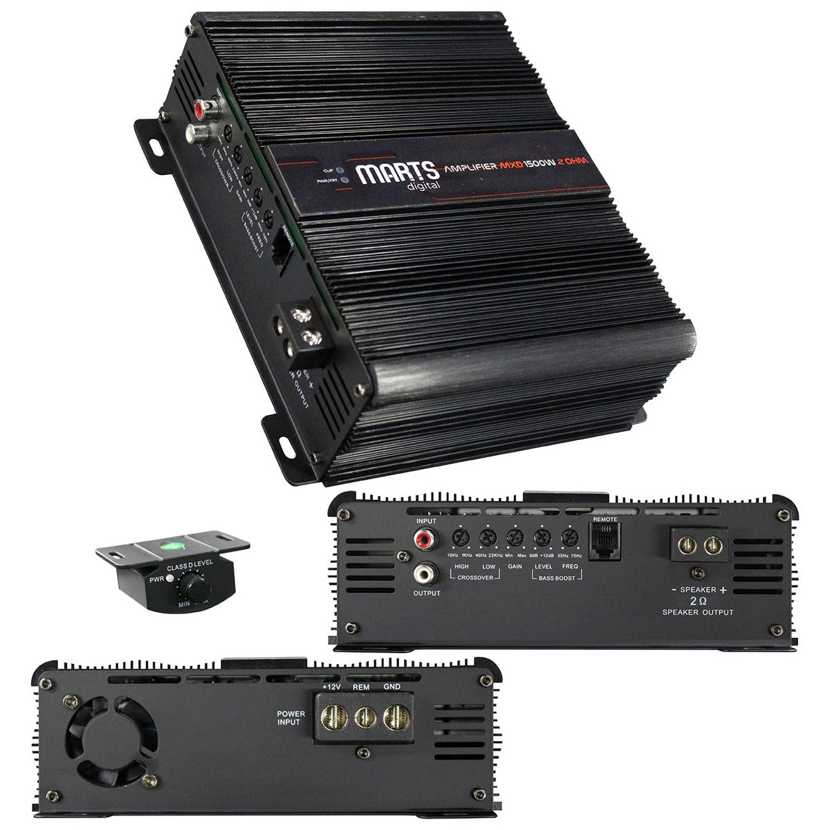 Marts Full Range Monoblock Amplifier, 1500W RMS