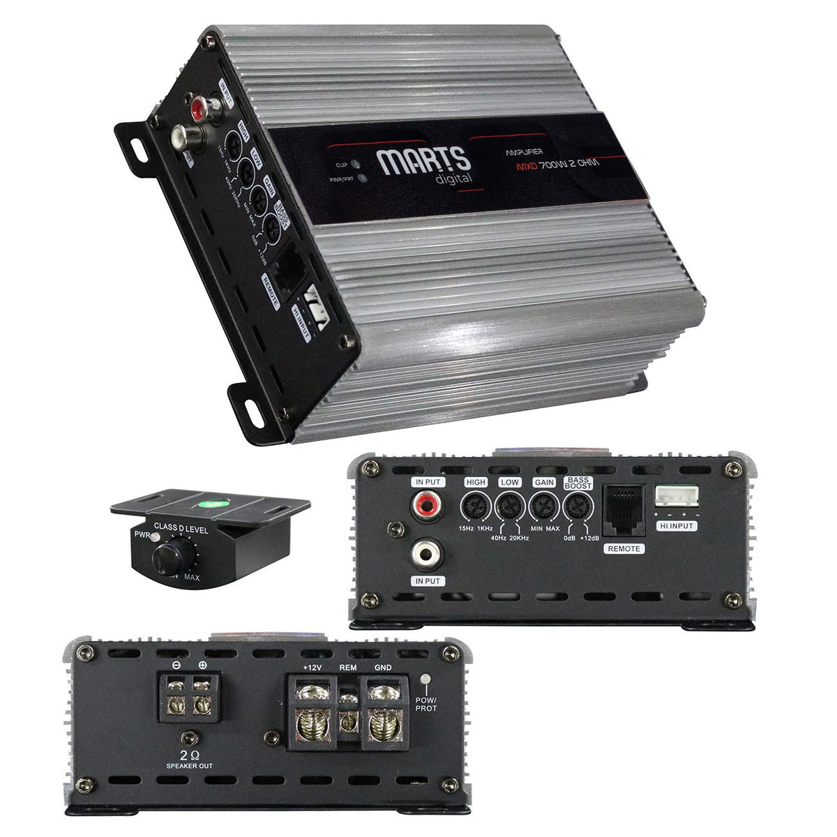 Marts Full Range Monoblock Amplifier, 700W RMS