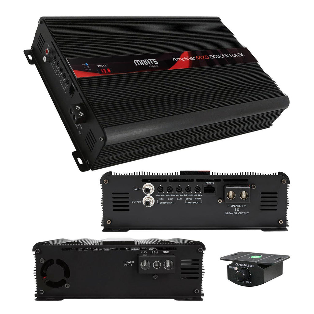 Marts Monoblock Full Range Amplifier, 8000W RMS