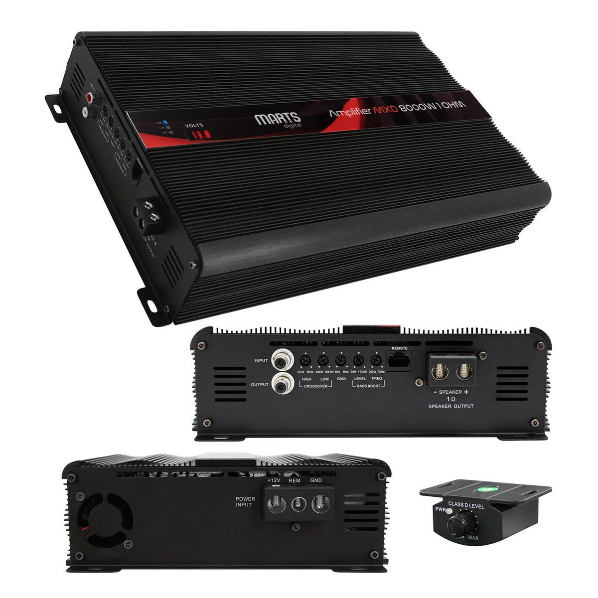 Marts Monoblock Full Range Amplifier, 8000W RMS