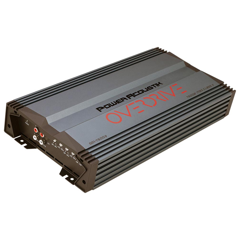 Power Acoustik Monoblock Amplifier, 3000W RMS/7500W MAX