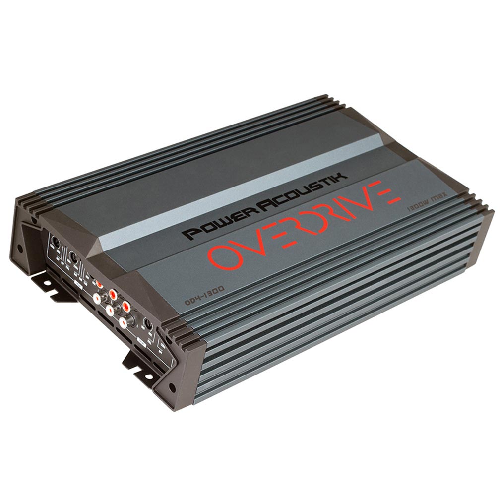 Power Acoustik 4 Channel Class A/B Amplifier 640W RMS/1300W MAX
