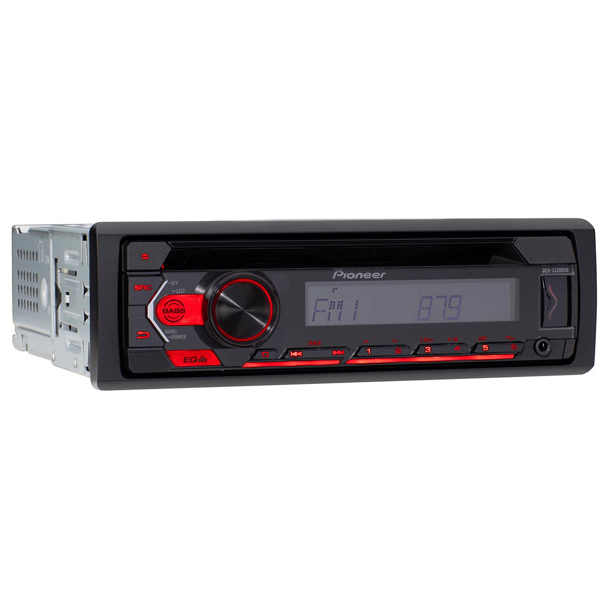 Pioneer Single DIN Detachable Face CD Receiver with Enhanced Audio Functions, front USB connection, Pioneer ARC App Compatibility, MIXTRAX®, Android™ Compatibility