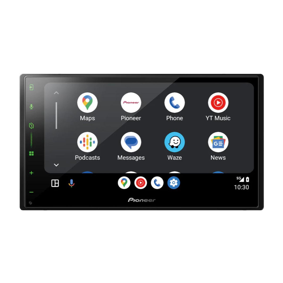 Pioneer Single DIN 6.8" Display Mechless Digital Media Receiver, Apple CarPlay®, Android Auto™, Amazon Alexa via Pioneer Vozsis, Bluetooth®