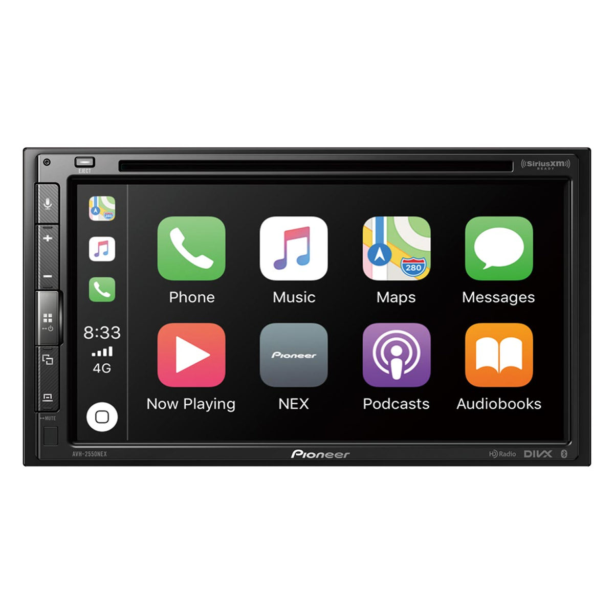 Pioneer Double DIN Modular 6.8" Display Mechless Digital Media Receiver, Apple CarPlay®, Android Auto™, Amazon Alexa via Pioneer Vozsis, Bluetooth®, HD Radio™, SiriusXM-Ready™