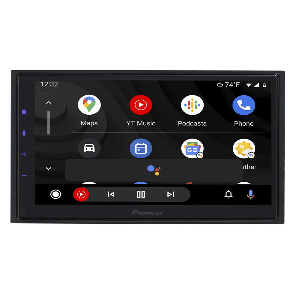 Pioneer Single DIN Modular 6.8" Display Mechless Digital Media Receiver, Hi-Res Certified, Apple CarPlay®, Android Auto™, Amazon Alexa Built-in, Bluetooth®, Wifi®, SiriusXM-Ready™