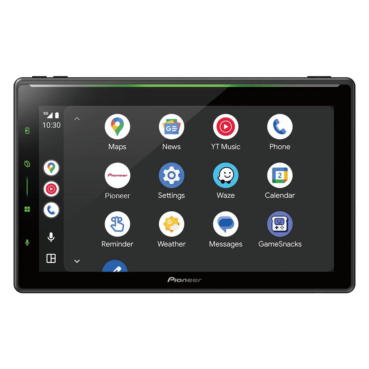 Pioneer SPHERA 10.1" Mechless Single DIN Receiver with Floating Screen, Dolby Atmos, Wireless/Wired CarPlay & Android Auto