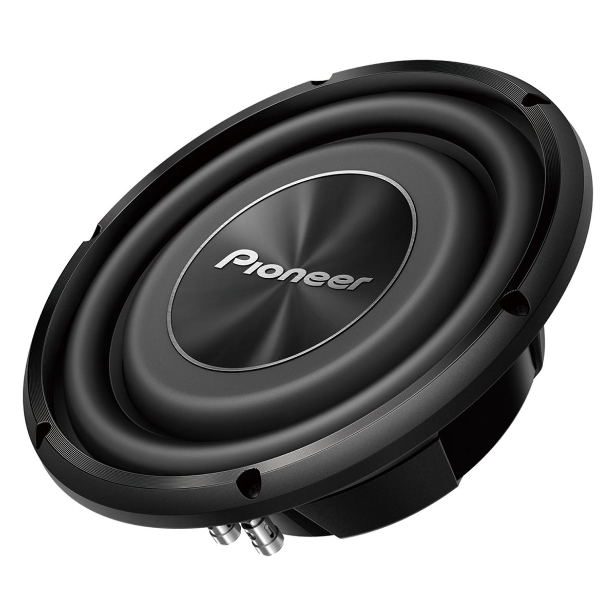 Pioneer 10" Shallow Mount Woofer, 1200W Max / 300W RMS, Single 4 Ohm Voice Coil