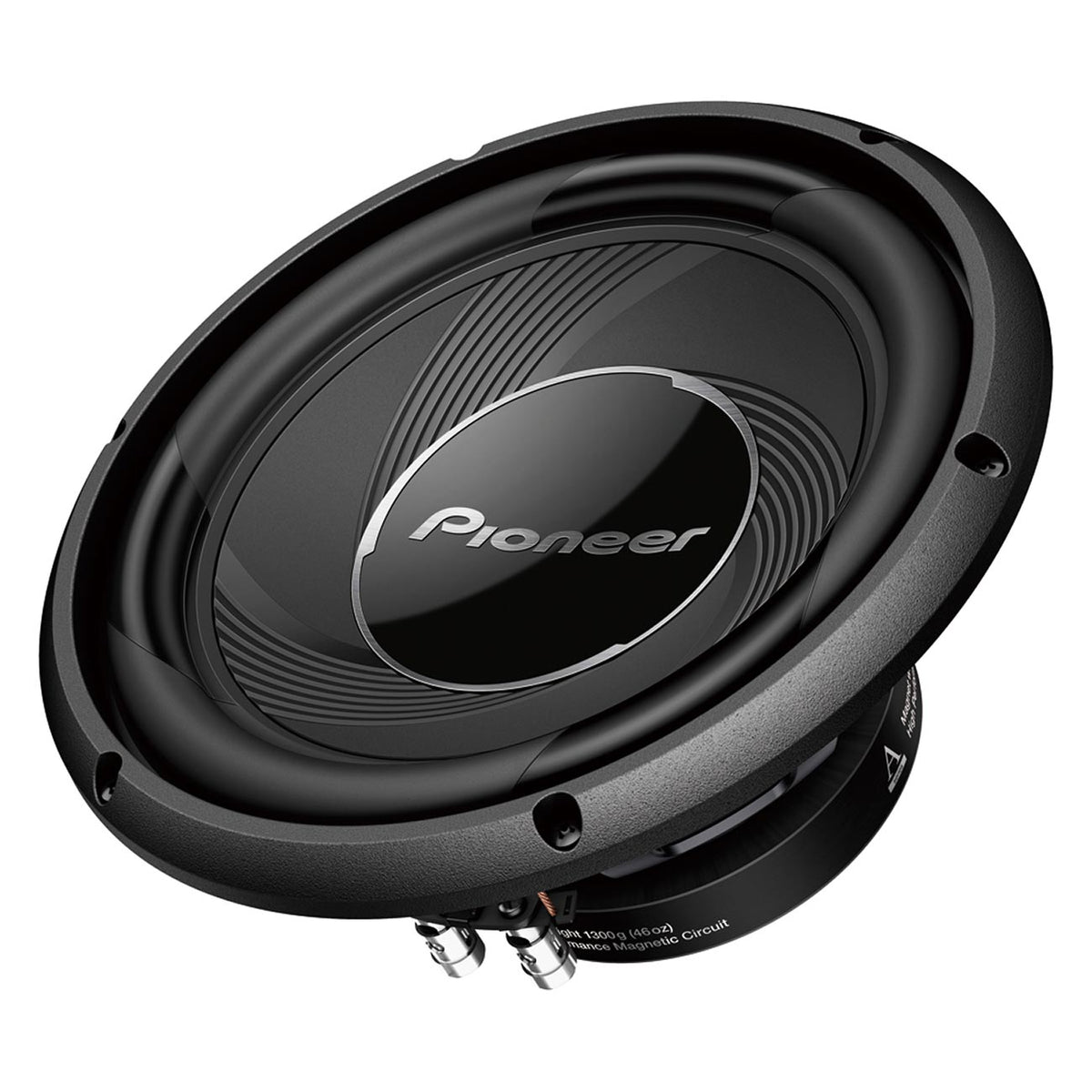 10″ Woofer, 1200W Max/350W RMS, Single 4 Ohm