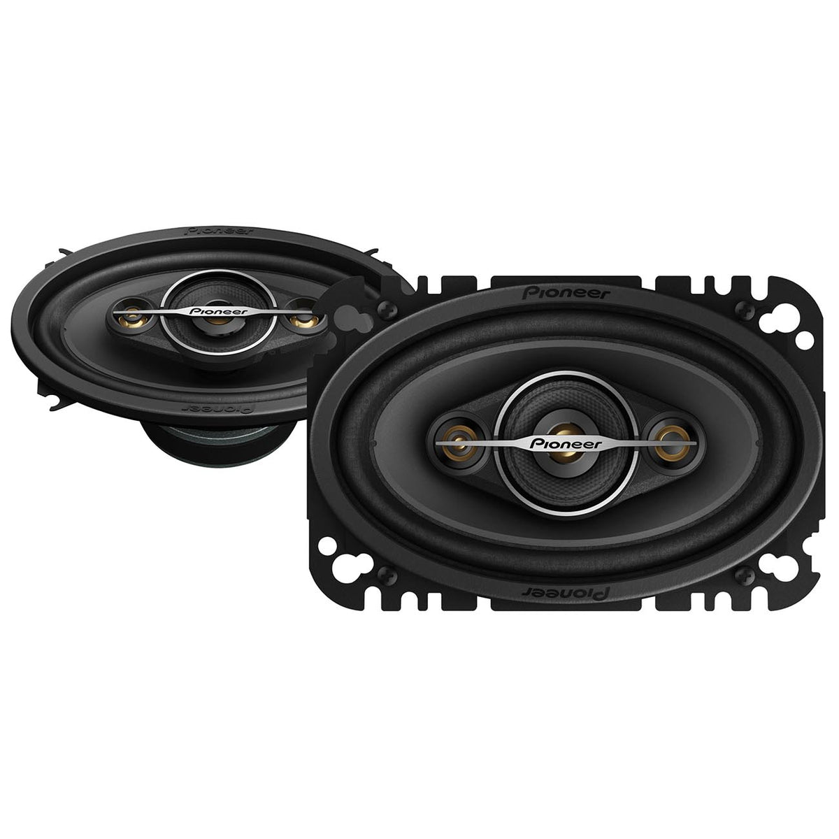 Pioneer 4×6" 4-Way Full Range Speakers - 210W Max / 30W RMS (Pair)