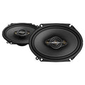 Pioneer 6×8" 4-Way Full Range Speakers - 350W Max / 80W RMS (Pair)