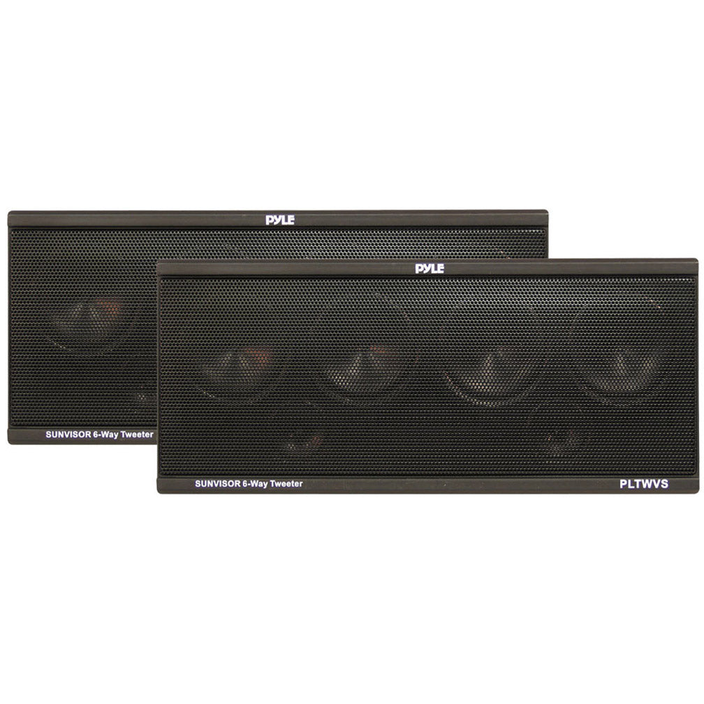 Pyle Sun Visor Mountable 6-Way Speakers