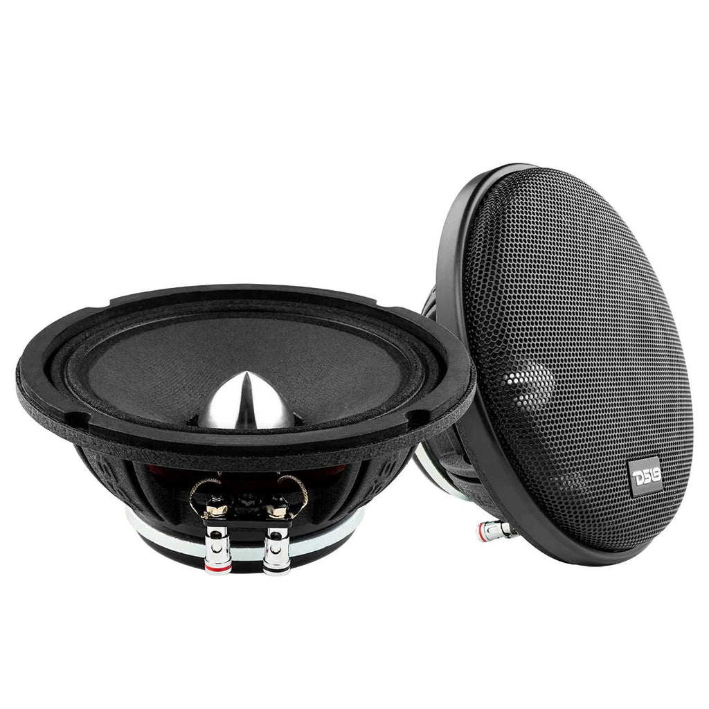 DS18 Pro 6.5" Midrange Speaker, 225W RMS/450W Max, 4 Ohm (Sold Each)