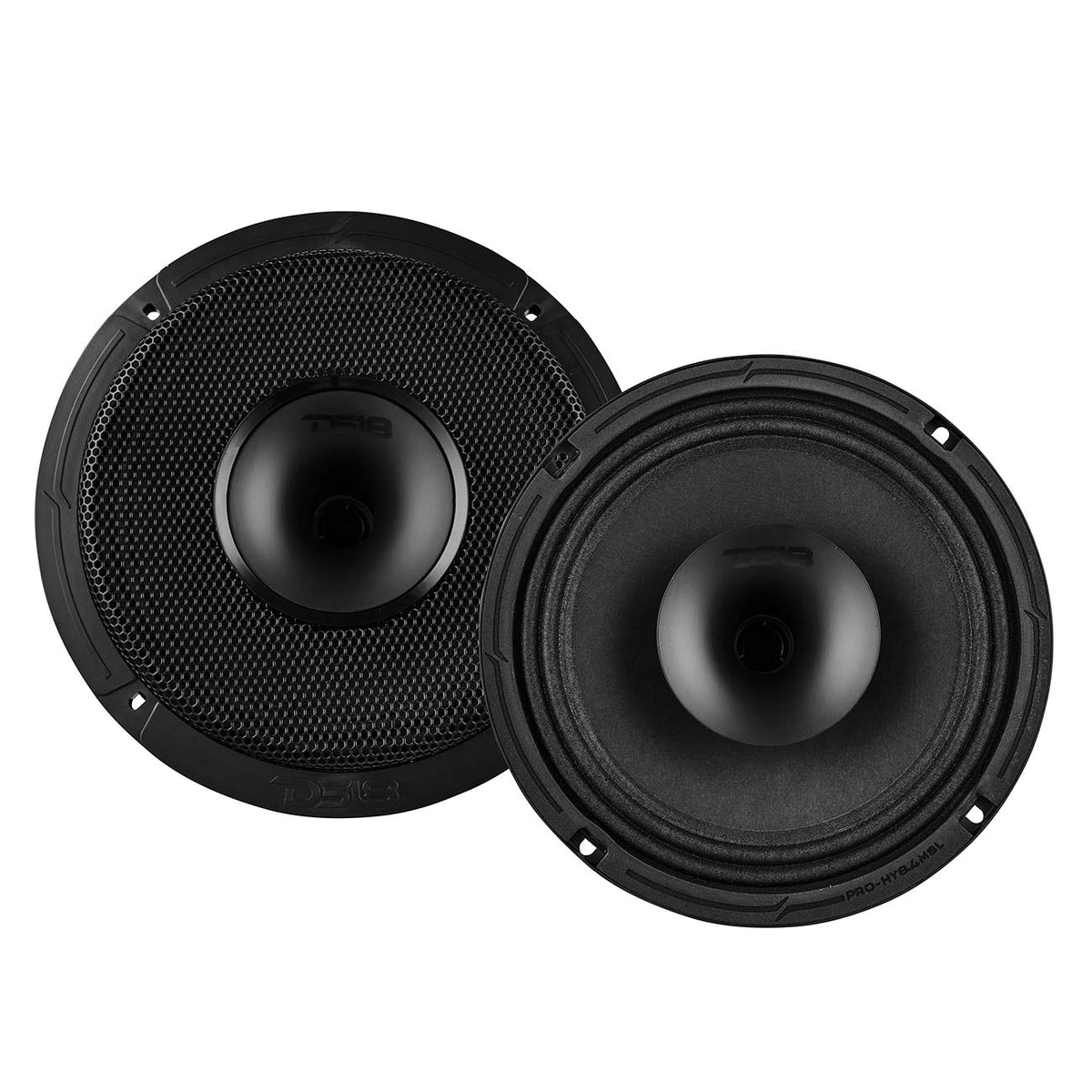 DS18 8" Shallow Hybrid Midrange Loudspeaker, 200W RMS/400W MAX, 4 Ohm