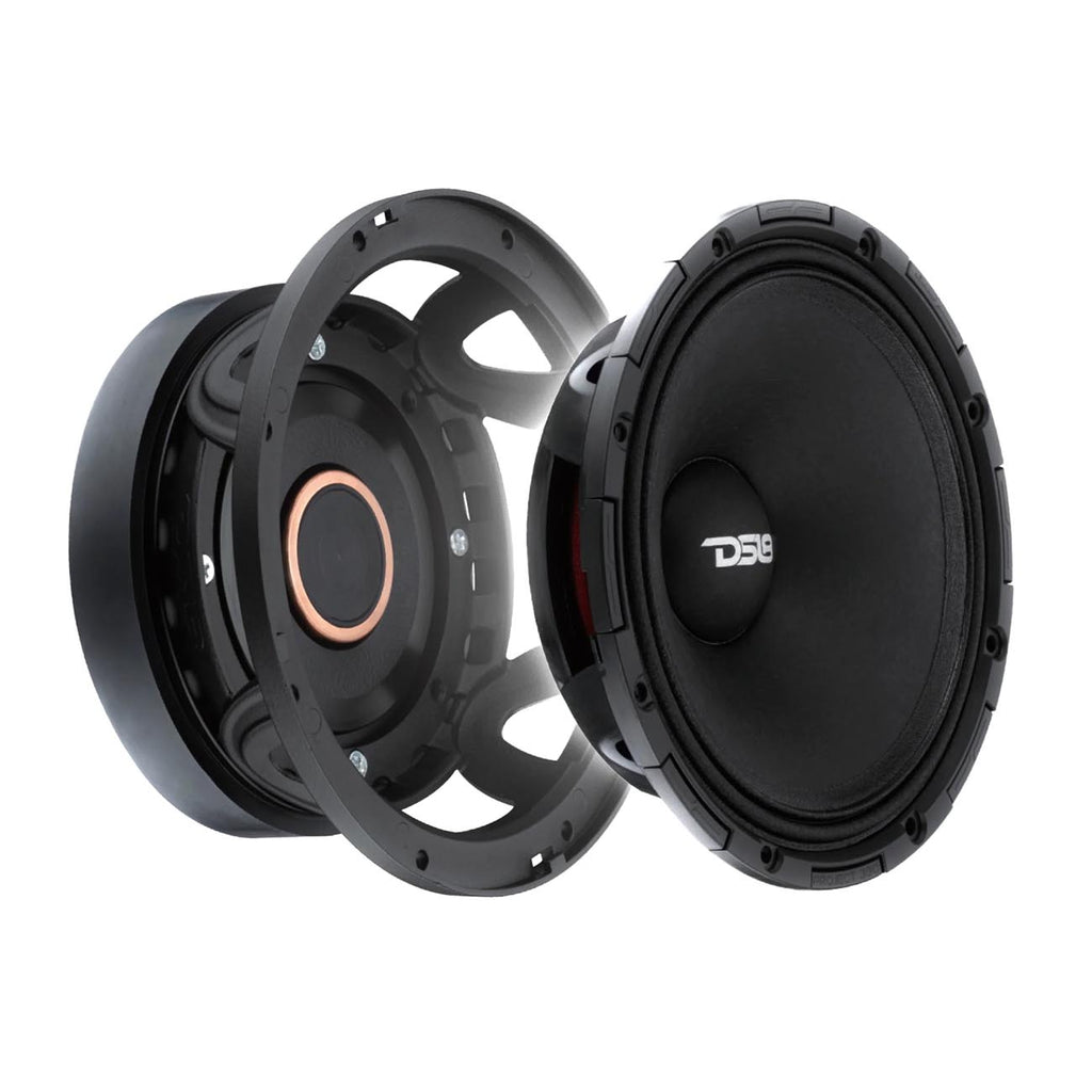 DS18 6.5" Mid-High Loudspeaker, 300W RMS/600W MAX, 4-Ohm, Rotating Recone Design For Quick Repair (Sold Each)