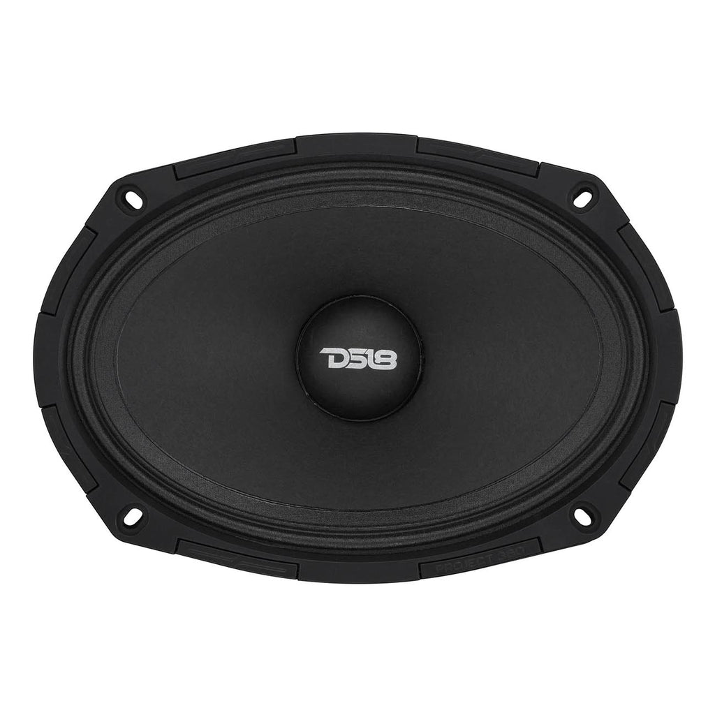 DS18 6×9" Mid-High Loudspeaker, 300W RMS/600W MAX, 4-Ohm, Rotating Recone Design For Quick Repair (Sold Each)