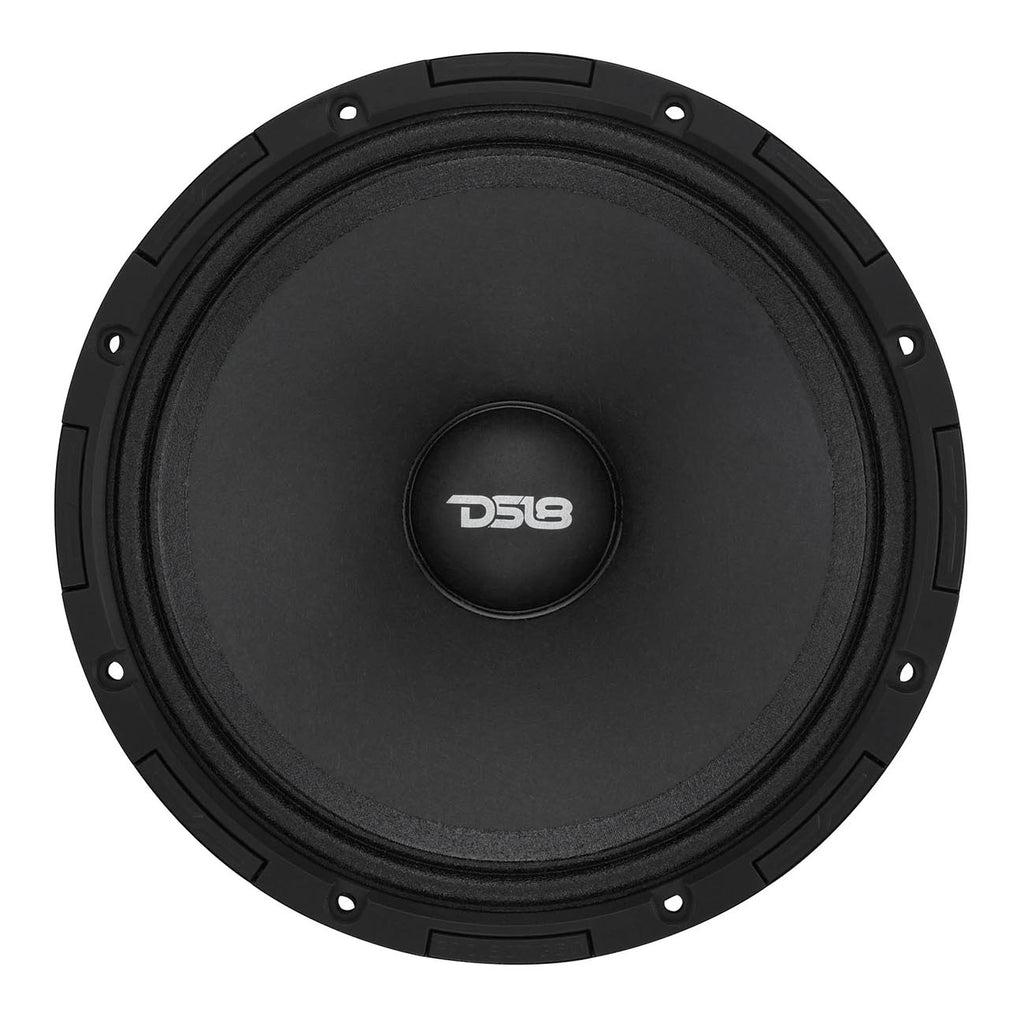DS18 8" Neodymium Magnet Mid-High Loudspeaker, 350W RMS/700W MAX, Rotating Recone Design For Quick Repair (Sold Each)