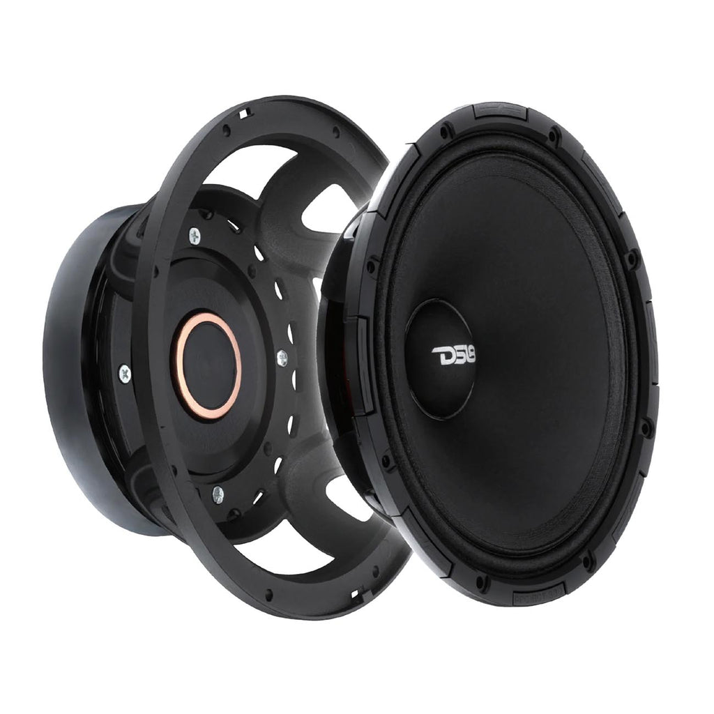 DS18 8" Mid-High Loudspeaker, 300W RMS/600W MAX, 4-Ohm, Rotating Recone Design For Quick Repair (Sold Each)