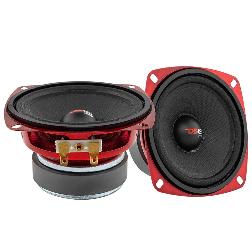 DS18 4" Midrange Speaker, 100W RMS/200W Max, 8 Ohm