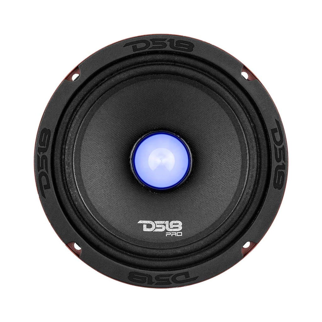 DS18 PRO-X 6.5" Mid-Range Loudspeaker with RGB Light Bullet - 250W RMS/500W Max (Sold Each)