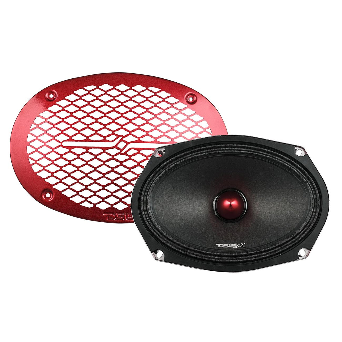 DS18 6×9" Midrange Bullet Speaker, 200W RMS/400W Max, 4 Ohm (Sold Each)