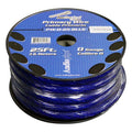 Audiopipe Power Cable 0-Gauge 25 Foot Spool – Blue