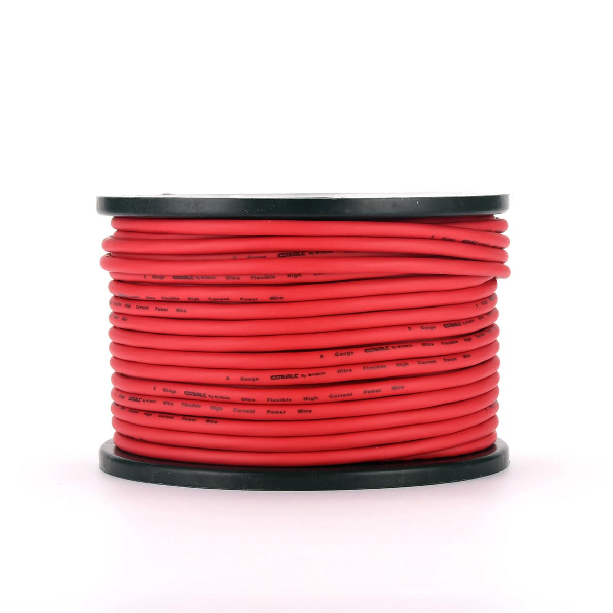 Orion Cobalt 8 Gauge 100% CCA Wire – Red Jacket (200ft Roll)