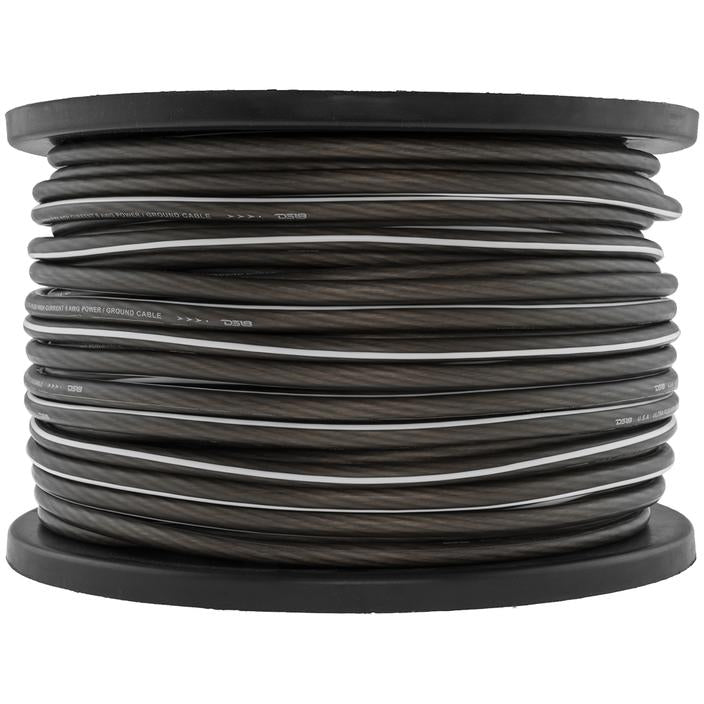 DS18 Ultra Flex CCA Power Wire 8 Gauge 250 Foot – Black