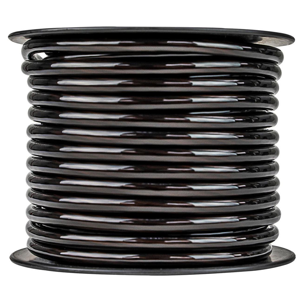 Audiopipe 100% Copper 4 Gauge 100 Foot Roll – BLACK