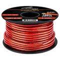 Audiopipe 100% Copper 4 Gauge 100 Foot Roll – RED