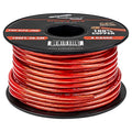 Audiopipe 100% Copper 8 Gauge 100 Foot Roll – RED