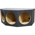 QPower Triple 12" Sealed Empty Woofer Enclosure