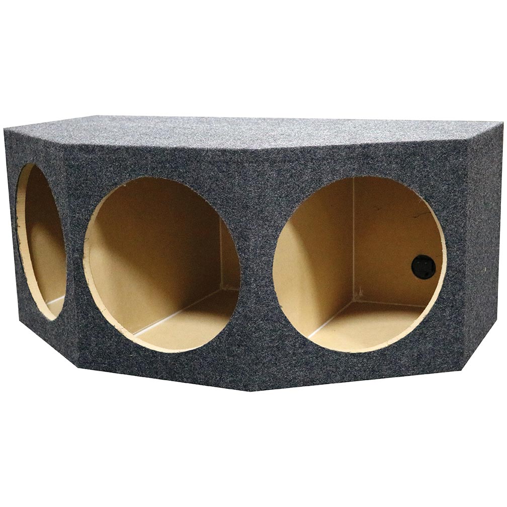 QPower Triple 12" Sealed Empty Woofer Enclosure