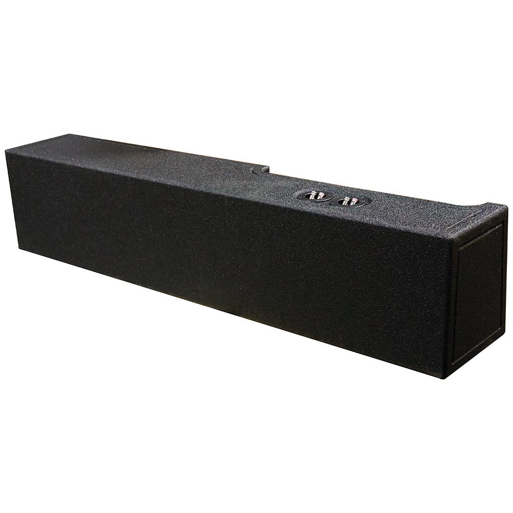 QPower “QBOMB" Ram Crew Cab '19-'26 Dual 10" Sealed Woofer Enclosure