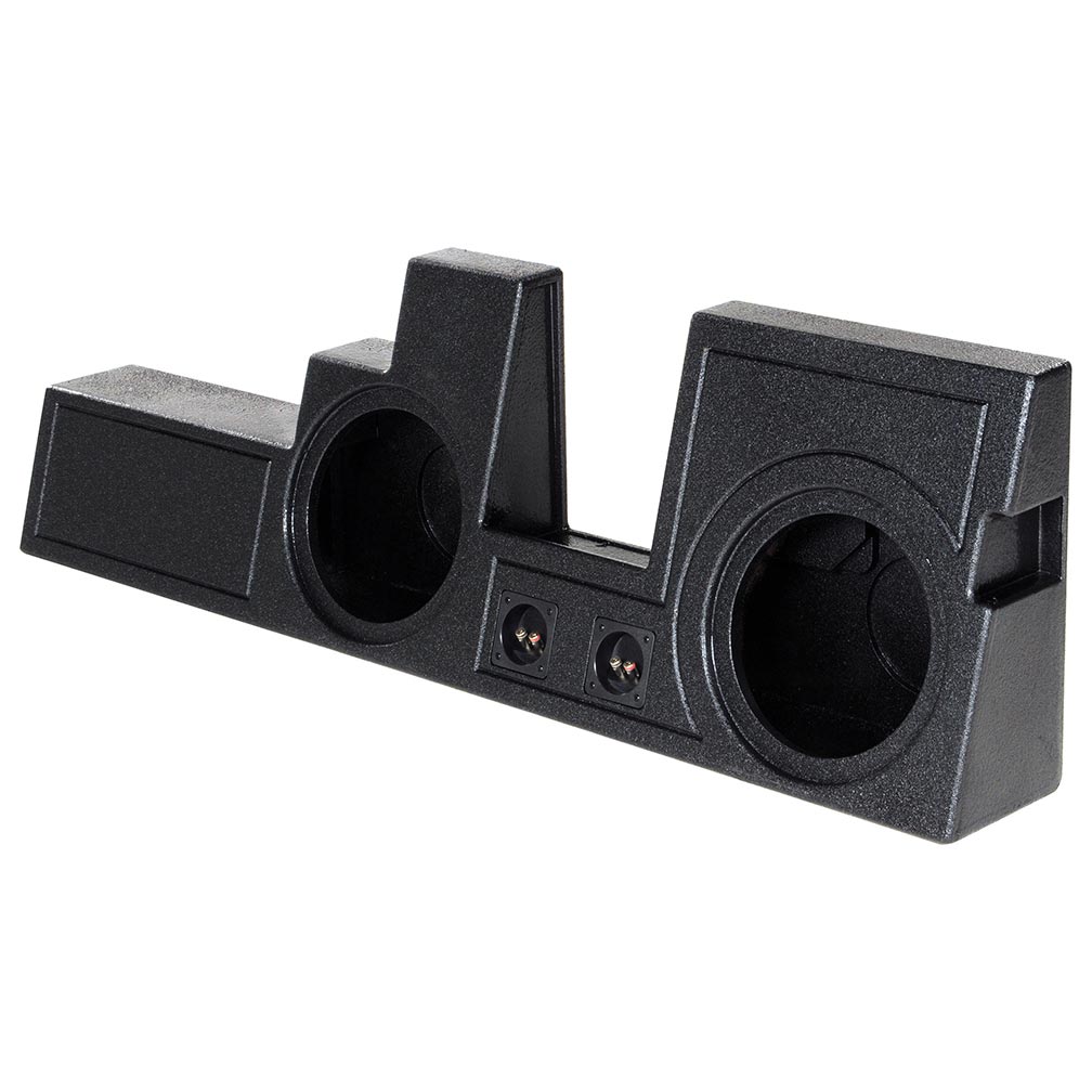 QPower “QBOMB" Ford F-Series Super Duty Crew Cab '00-'16 Dual 10" Vented Empty Woofer Enclosure