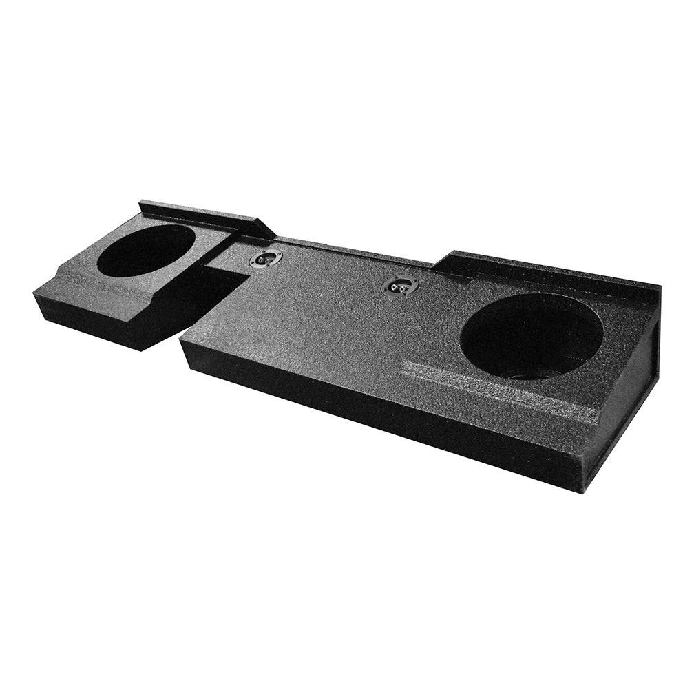 QPower “QBOMB" Ford F-150 Super Crew Cab '04-'08 Dual 10" Empty Woofer Enclosure