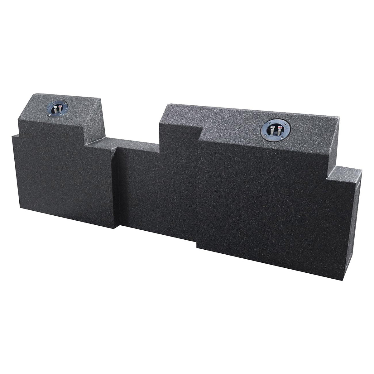 QPower “QBOMB" 2019 - 2026 Jeep Gladiator Dual 12" Sealed Empty Woofer Enclosure
