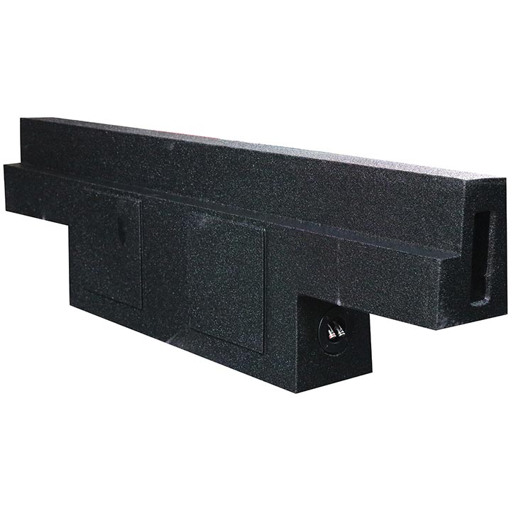 QPower “QBOMB" Chevy/GMC Crew Cab '04-'07 Dual 10" Vented Empty Woofer Enclosure