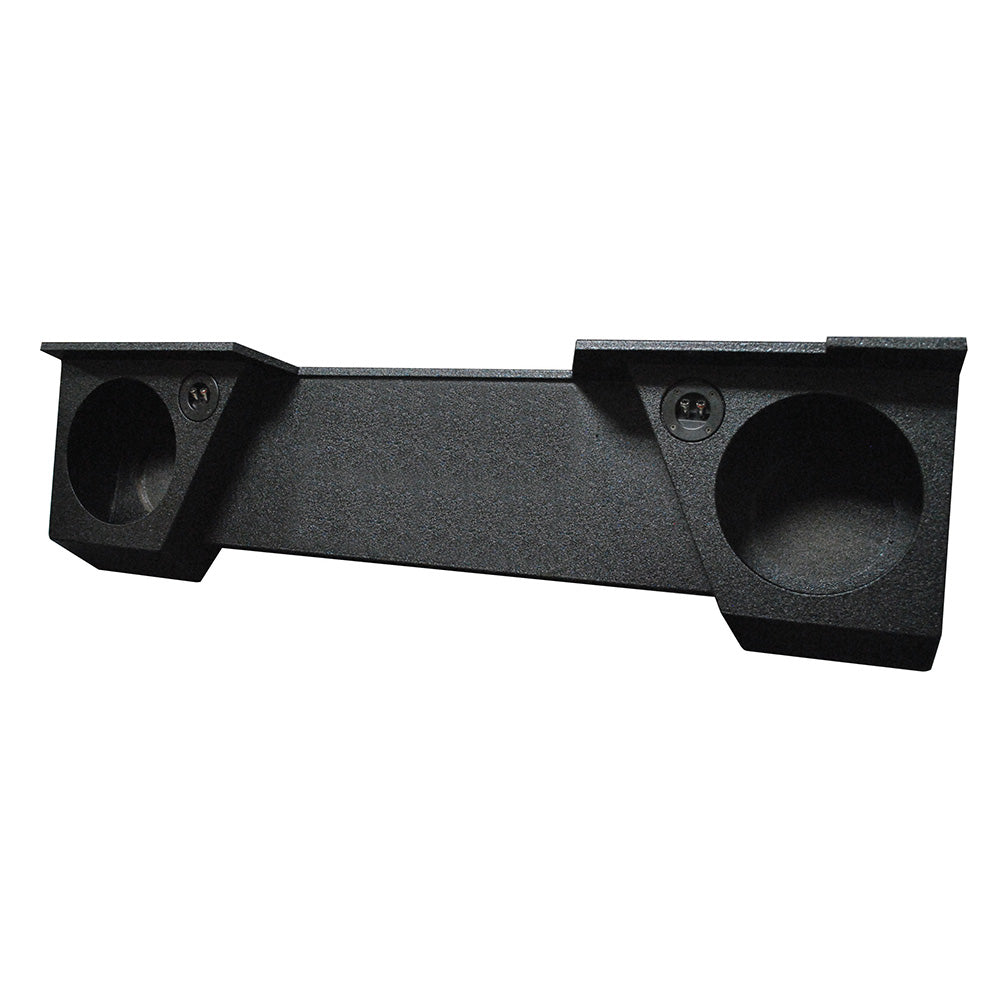 QPower “QBOMB" Chevy/GMC Extended Cab “High Transmission" '07-'13 Dual 10" Empty Woofer Enclosure