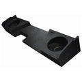 QPower “QBOMB" Chevy/GMC Double Cab '14-'18 Dual 10" Empty Woofer Enclosure