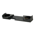 QPower “QBOMB" Chevy/GMC Double Cab '14-'18 Dual 12" Empty Woofer Enclosure