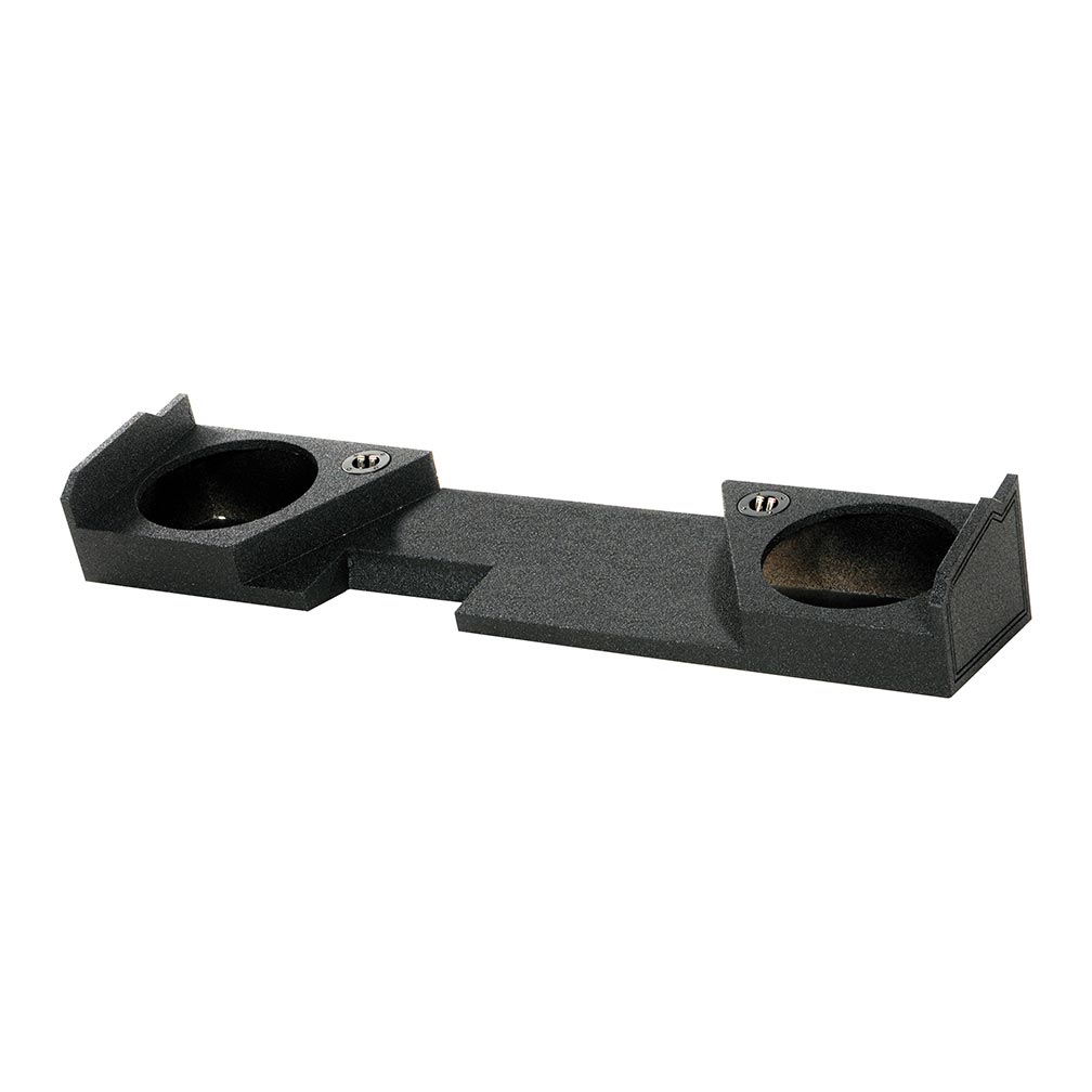QPower “QBOMB" Chevy/GMC Double Cab '14-'18 Dual 12" Empty Woofer Enclosure