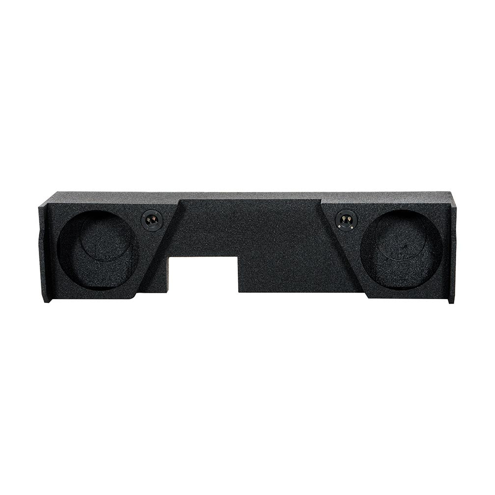 QPower “QBOMB" Chevy/GMC Double Cab '14-'18 Dual 12" Empty Woofer Enclosure