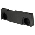 QPower “QBOMB" Chevy/GMC Crew Cab '14-'18 Dual 10" Vented Empty Woofer Enclosure