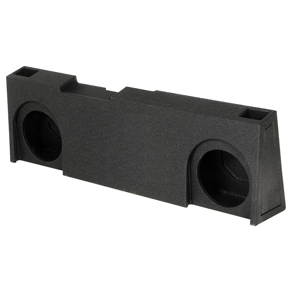 QPower “QBOMB" Chevy/GMC Crew Cab '14-'18 Dual 10" Vented Empty Woofer Enclosure