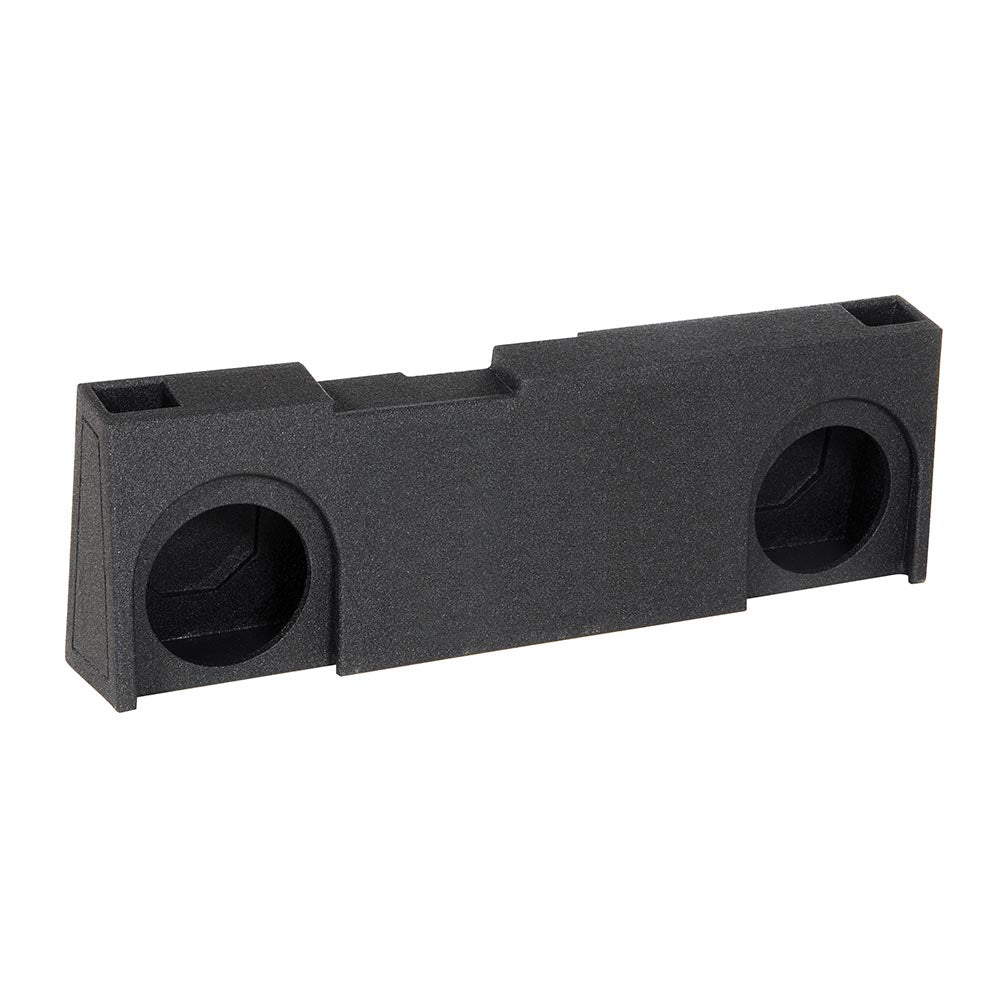 QPower “QBOMB" Chevy/GMC Crew Cab '14-'18 Dual 10" Vented Empty Woofer Enclosure